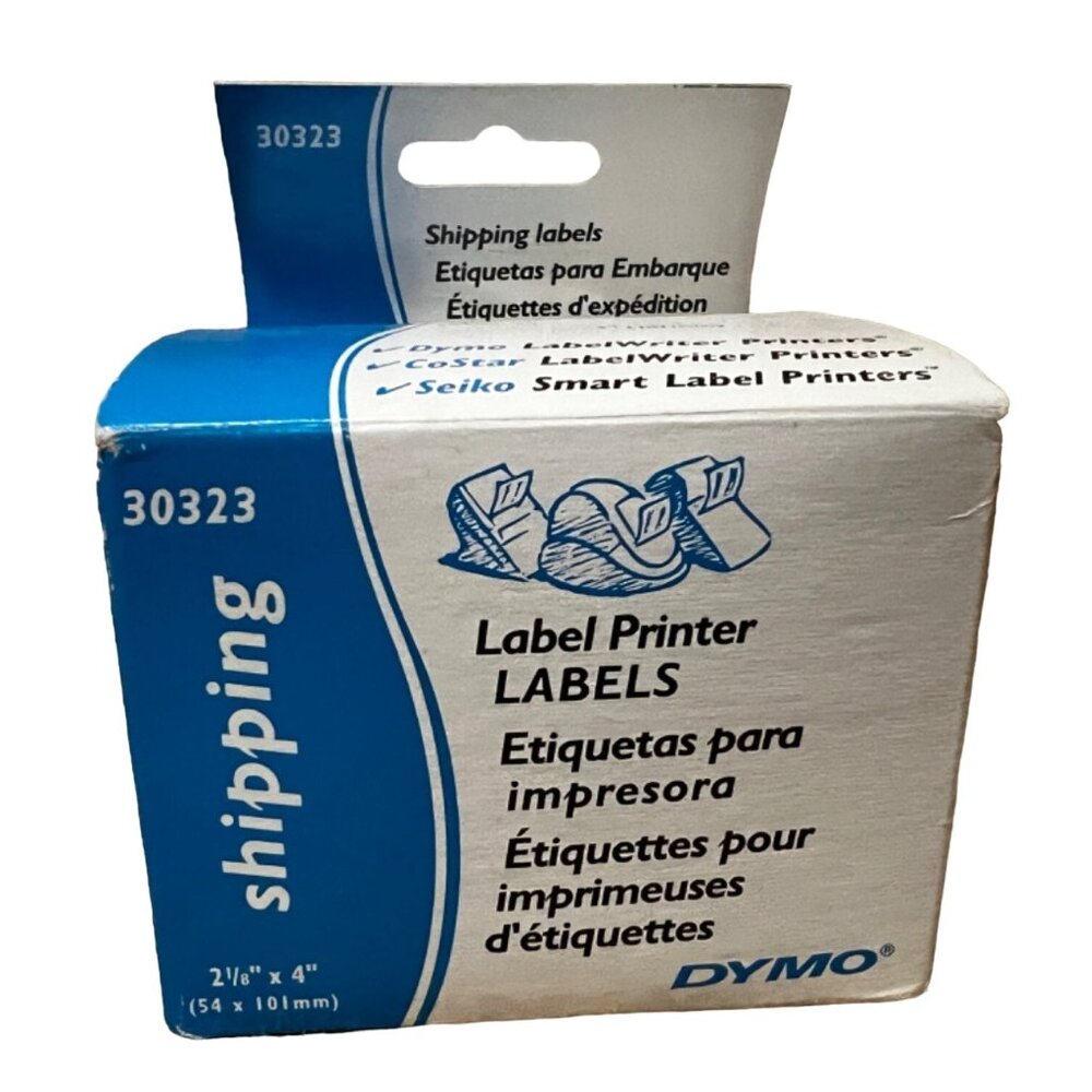 Dymo 30323 Label Printer Shipping Labels 2 1/8 x 4" 220 Count Labels